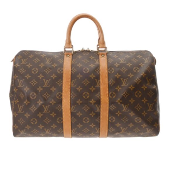 LOUIS VUITTON Brown Monogram Boston Bag - Picture 1 of 11